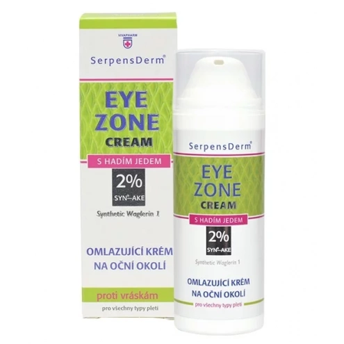 VIVACO Omlazující krém na oční okolí s hadím jedem SERPENSDERM 50 ml VIVACO Omlazující krém na oční okolí s hadím jedem SERPENSDERM 50 ml