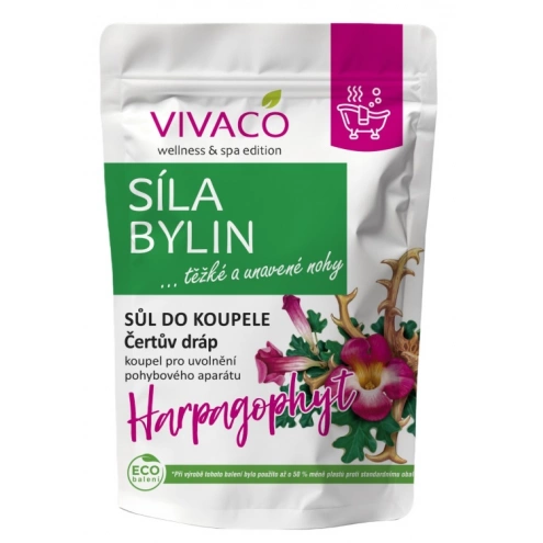 VIVACO Sůl do koupele Čertův dráp SÍLA BYLIN 1000 g VIVACO Sůl do koupele Čertův dráp SÍLA BYLIN 1000 g