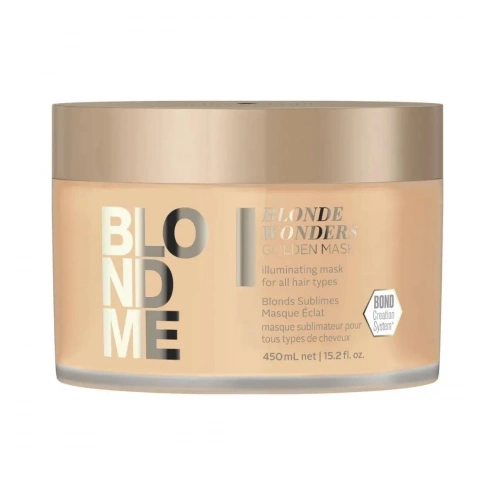 Schwarzkopf Professional BlondMe Blonde Wonders Golden Mask 450 ml Schwarzkopf Professional BlondMe Blonde Wonders Golden Mask 450 ml