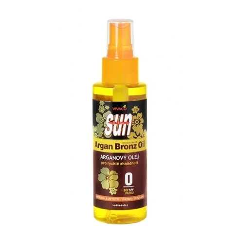 VIVACO Opalovací olej s BIO arganovým olejem SPF 0 100 ml VIVACO Opalovací olej s BIO arganovým olejem SPF 0 100 ml