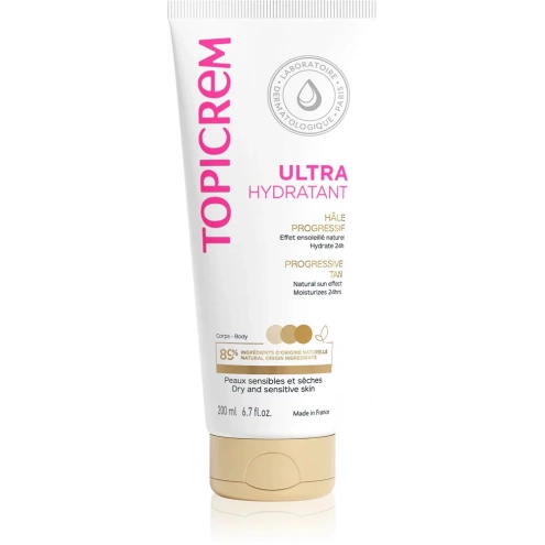 Topicrem Ultra Moisturizing Progressive Tan 200 ml Topicrem Ultra Moisturizing Progressive Tan 200 ml