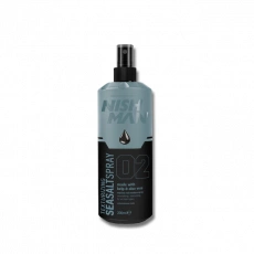 Soľný matny sprej na vlasy Nishman Kelp &amp; Aloe Vera Seasalt Spray 200ml