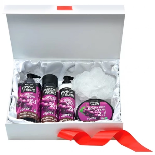 VIVACO Dárkový box kosmetiky s hroznovým vínem