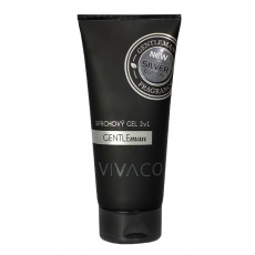 VIVACO Sprchový gel 2v1 pro muže GENTLEMAN SILVER EDITION 200 ml