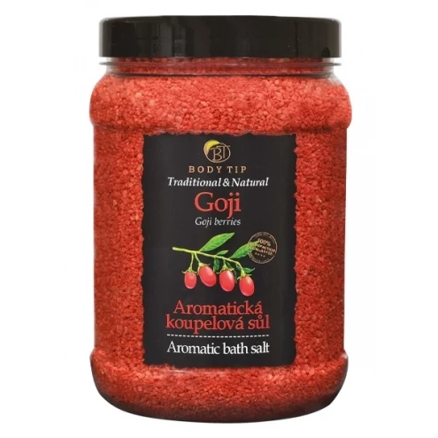 VIVACO Koupelová sůl Goji BODY TIP 1500 g