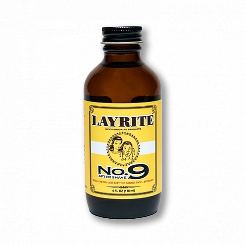 Layrite No. 9 Bay Rum Aftershave 118 ml Layrite No. 9 Bay Rum Aftershave 118 ml