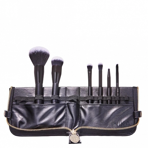 Inika Organic Vegan Travel Brush Case