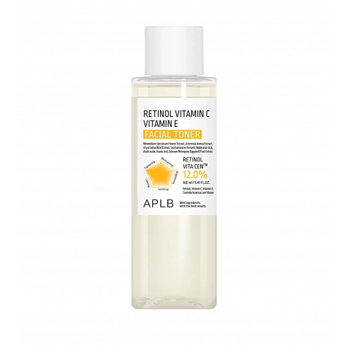 APLB Retinol Vitamin C Vitamin E Facial Toner 160 ml