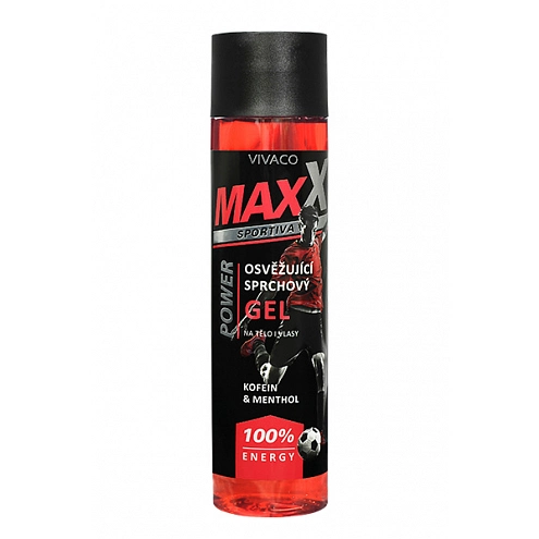 VIVACO Osvěžující sprchový gel Maxx Sportiva POWER 250 ml VIVACO Osvěžující sprchový gel Maxx Sportiva POWER 250 ml