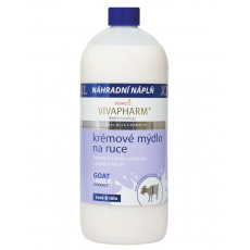 VIVACO Mýdlo na ruce s kozím mlékem NÁHRADNÍ NÁPLŇ 1 litr 