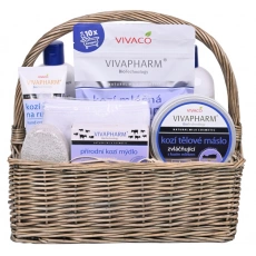 VIVACO Dárkový koš kosmetiky s kozím mlékem