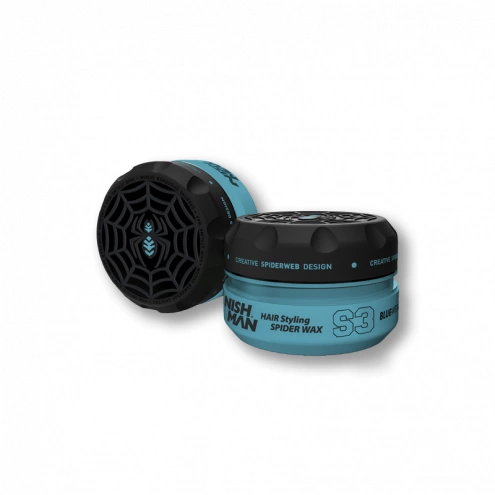 NishMan Hair Styling Wax S3 Blueweb 100 g