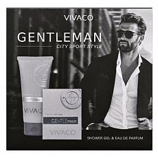 VIVACO Dárková kazeta pánské kosmetiky GENTLEMAN SILVER