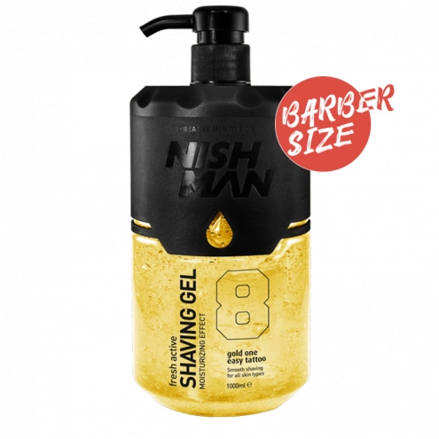 Nishman 08 Gold Transparent Shaving Gel 1000 ml Nishman 08 Gold Transparent Shaving Gel 1000 ml