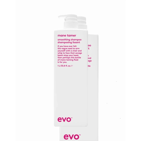 EVO Mane Tamer Smoothing Shampoo 1000ml EVO Mane Tamer Smoothing Shampoo 1000ml