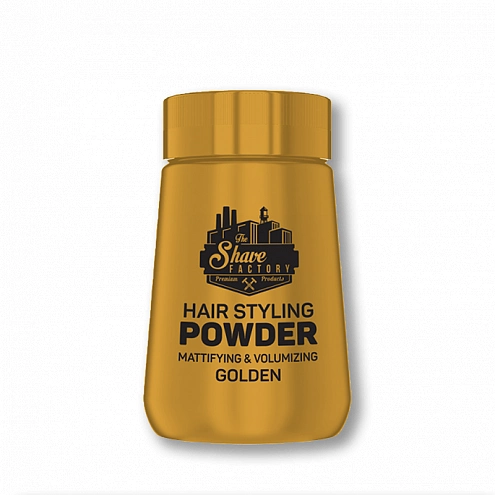 The Shave Factory Golden Hair Styling Powder in Box 20 g