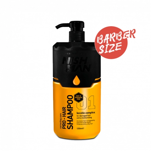 Nishman Pro Paraben Free Shampoo 1250 ml