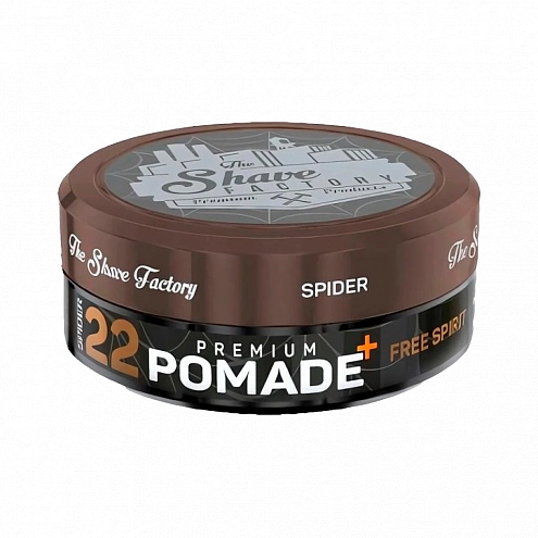 The Shave Factory 22 Spider Fiber Hair Pomade 150 ml The Shave Factory 22 Spider Fiber Hair Pomade 150 ml