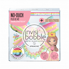 Invisibobble KIDS SLIM SPRUNCHIE w. BOW Let‘s Chase Rainbows