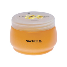 Brelil Cristalli di Argan hydratační a regenerační maska na vlasy s bio-arganovým olejem a mlékem z aloe vera 250ml