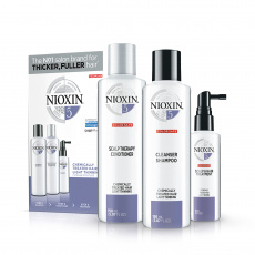 Nioxin System 5 šampon 150 ml + kondicionér 150 ml + vlasová péče 50 ml pro ženy dárková sada 150+150+50 ml