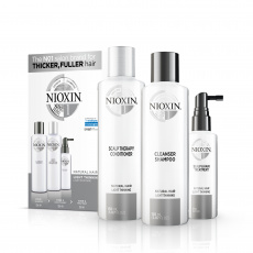 Nioxin System 1 Cleanser šampon 150 ml + System 1 Cleanser šampon 150 ml + System 1 Scalp Revitaliser kondicionér 50 ml System 1 Scalp Treatment Pro…