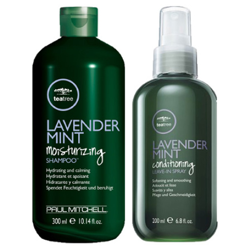 Paul Mitchell Tea Tree Lavender Shampoo 300ml + Leave in Spray 200ml