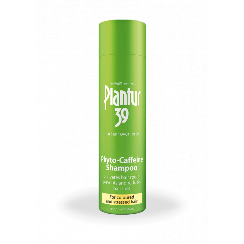 Kofeinový šampon pro barvené a poškozené vlasy Plantur 39