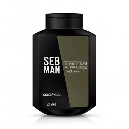 Seb Man The Multi-Tasker 3in1 Hair, Beard & Body Wash 250 ml