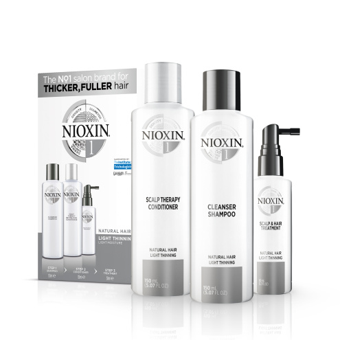 Nioxin System 1 Sada pro mírně řídnoucí vlasy