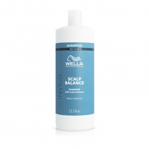 Wella Professionals Invigo Scalp Balance Deep Cleansing Shampoo 1000 ml NEW