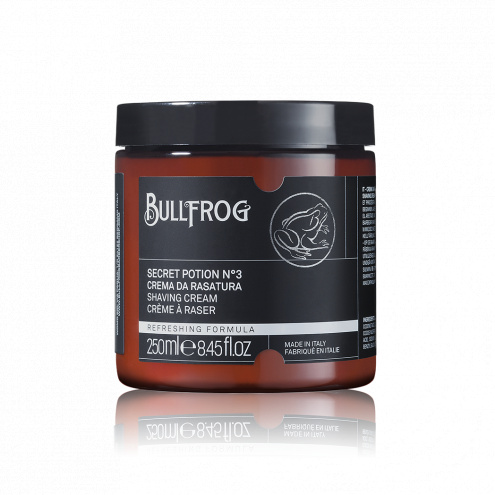 BullFrog Shaving Cream Secret Potion No.3 | Refreshing 250ml