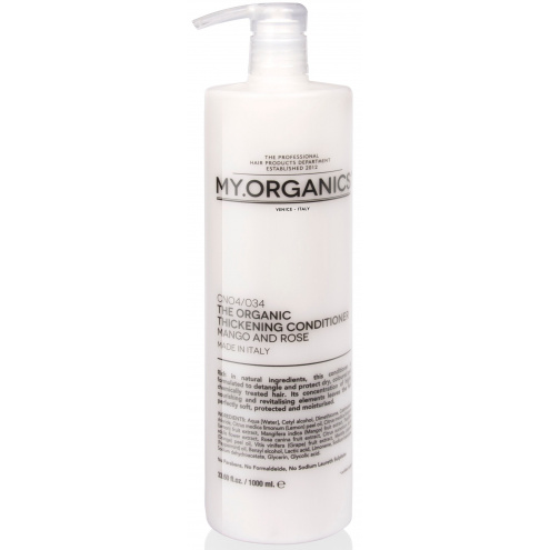 My.Organics The Organic Thickening Conditioner Mango And Rose 1000 ml