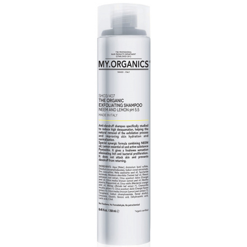 My.Organics The Organic Exfoliating Shampoo Neem and Lemon 250 ml