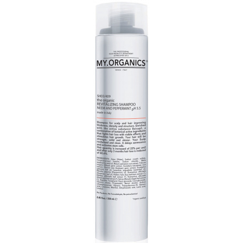 My.Organics The Organic Revitalizing Shampoo 250 ml