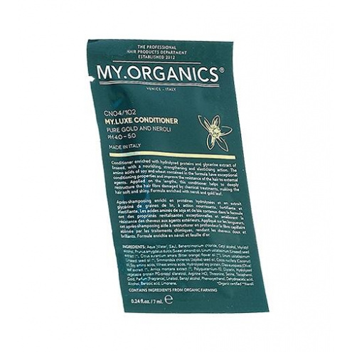My.Organics My.Luxe Conditioner Pure Gold And Neroli pH 4.0 - 5.0  vzorek 7 ml