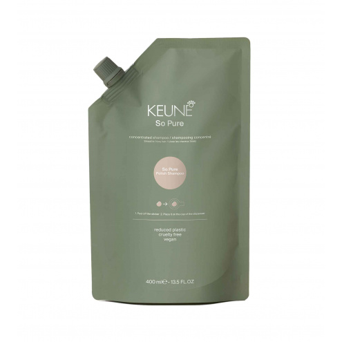 Keune So Pure Polish Shampoo Refill 400 ml