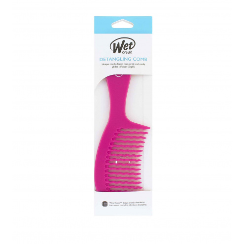 Wet Brush Detangling Comb Pink