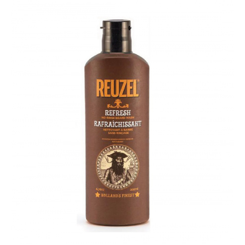 REUZEL Rrefresh No Rinse Beard Wash 200 ml