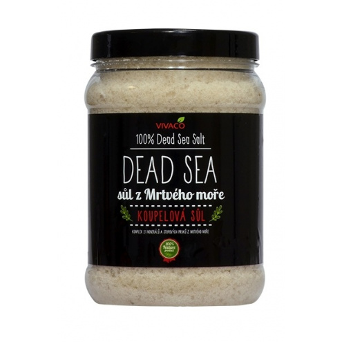 VIVACO Koupelová sůl z Mrtvého moře 1500 g