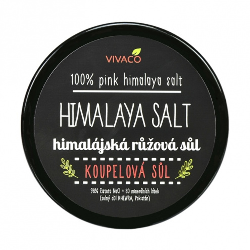 VIVACO Himalájská růžová sůl do koupele 100 g