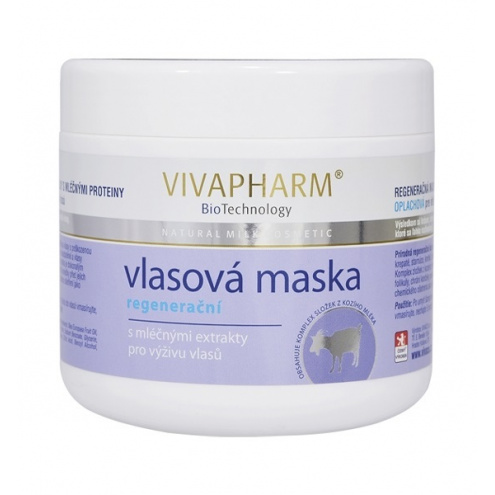 VIVACO Vlasová maska s kozím mlékem VIVAPHARM 600 ml